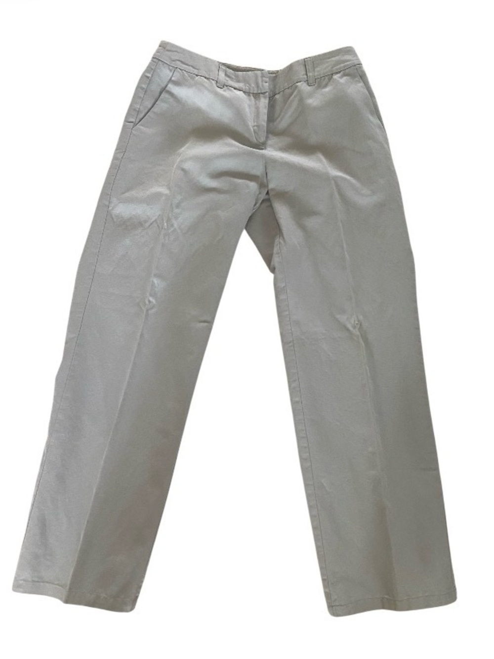 J Jill Cotton/Linen pants size 10 in light green